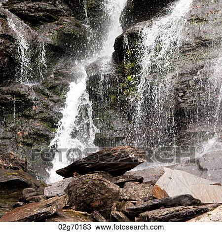 Low angle view of a waterfall, Hardangervidda, Hardanger, Norway View Large Photo Image Stock Image - Low angle view of a waterfall, Hardangervidda, Hardanger, Norway. Fotosearch