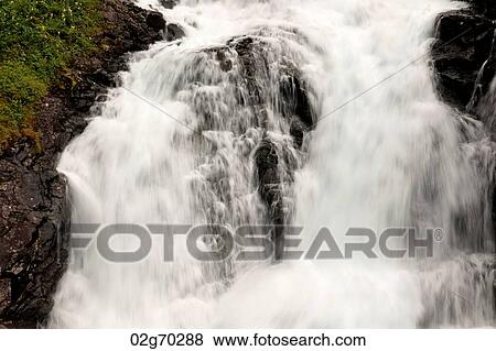 Low angle view of a waterfall, Kjosfossen, Norway View Large Photo Image Stock Photo - Low angle view of a waterfall, Kjosfossen, Norway. Fotosearch