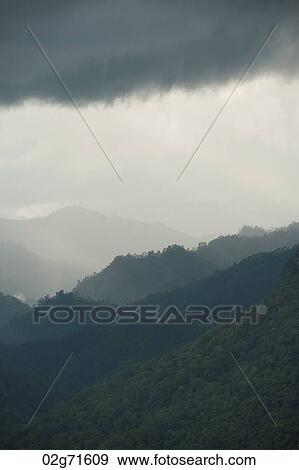 Stock Photo - Mountain range, Thailand. Fotosearch