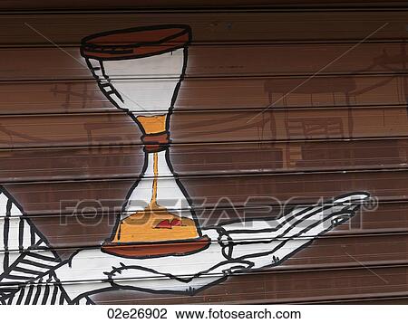 Mural on the wall of a building in Manhattan, New York City, U. S. A. View Large Photo Image Stock Image - Mural on the wall of a building in Manhattan, New York City, U. S. A.. Fotosearch