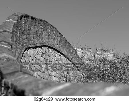 Mutianyu section of the Great Wall of China, Beijing, China View Large Photo Image Stock Photo - Mutianyu section of the Great Wall of China, Beijing, China. Fotosearch