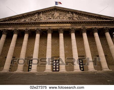 National Asssembly Parliament Buildings in Paris France View Large Photo Image Stock Photography - National Asssembly Parliament Buildings in Paris France. Fotosearch