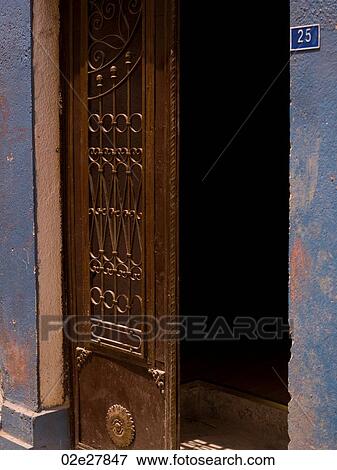 Open door in Kusadasi Turkey View Large Photo Image Stock Photo - Open door in Kusadasi Turkey. Fotosearch