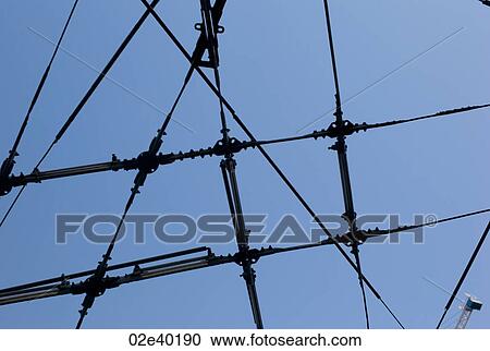 Overhead wires in the city of Vancouver, British Columbia, Canada View Large Photo Image Stock Image - Overhead wires in the city of Vancouver, British Columbia, Canada. Fotosearch