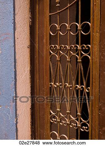 Stock Photo - Pattern on door in Kusadasi Turkey. Fotosearch