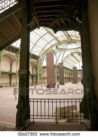 People inside the Grand Palace in Paris France View Large Photo Image Stock Image - People inside the Grand Palace in Paris France. Fotosearch