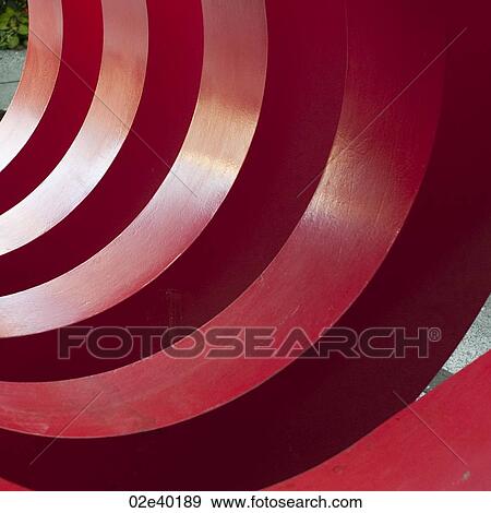 Red circular sculpture in Vancouver, British Columbia, Canada View Large Photo Image Stock Photo - Red circular sculpture in Vancouver, British Columbia, Canada. Fotosearch