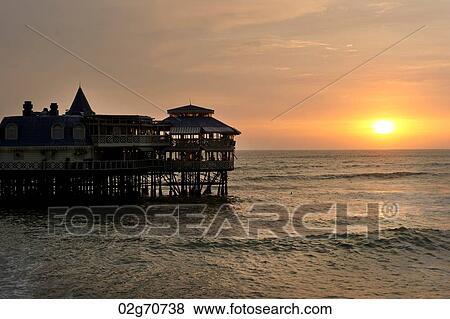 Restaurant at an ocean, La Rosa Nautica, Miraflores District, Lima Province, Peru View Large Photo Image Stock Photo - Restaurant at an ocean, La Rosa Nautica, Miraflores District, Lima Province, Peru. Fotosearch