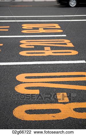 Road marking, Tokyo, Japan View Large Photo Image Stock Image - Road marking, Tokyo, Japan. Fotosearch