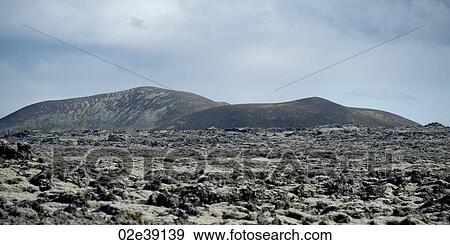 Stock Photo - Rocky rugged barren mountain landscape. Fotosearch