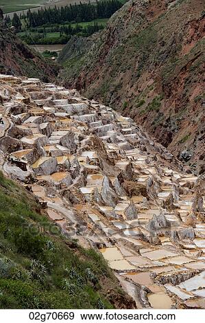 Salt pond, Maras, Sacred Valley, Cusco Region, Peru View Large Photo Image Stock Photo - Salt pond, Maras, Sacred Valley, Cusco Region, Peru. Fotosearch