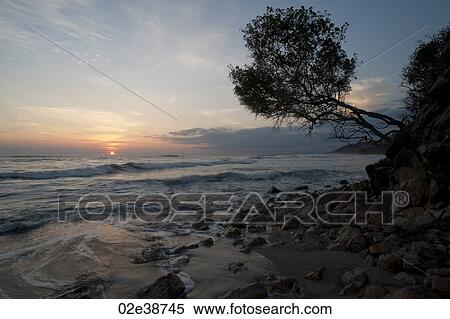 Seascape along Mal Pais coastline in San Jose Costa Rica View Large Photo Image Stock Photography - Seascape along Mal Pais coastline in San Jose Costa Rica. Fotosearch