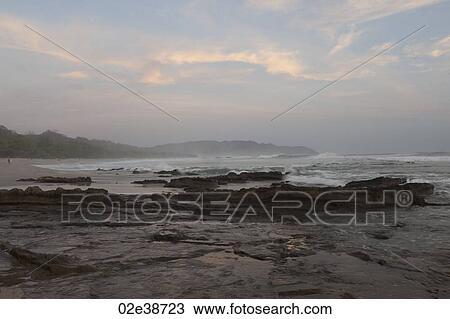 Seascape with afterglow in San Jose Costa Rica View Large Photo Image Stock Image - Seascape with afterglow in San Jose Costa Rica. Fotosearch