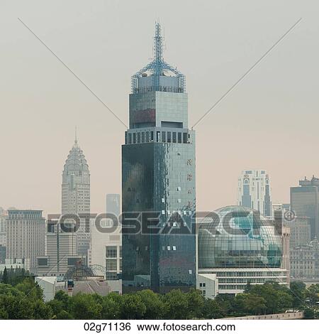 Stock Photograph - Shanghai International Convention Center, Pudong, Shanghai, China. Fotosearch