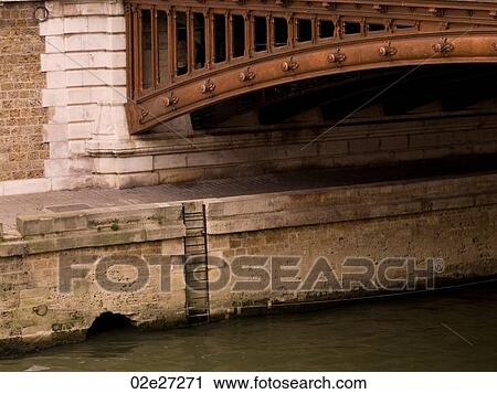 Side of bridge in Paris France View Large Photo Image Stock Image - Side of bridge in Paris France. Fotosearch
