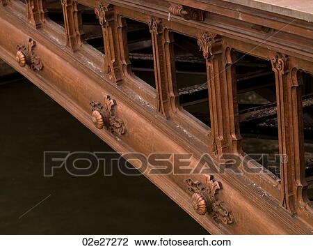 Side of bridge in Paris France View Large Photo Image Stock Image - Side of bridge in Paris France. Fotosearch