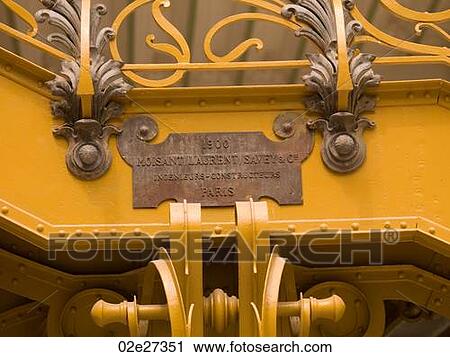 Sign on side of staircase in the Grand Palace in Paris France View Large Photo Image Stock Image - Sign on side of staircase in the Grand Palace in Paris France. Fotosearch