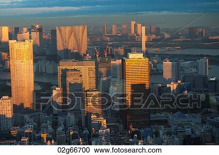 Skyscrapers in a city, Tokyo, Japan View Large Photo Image Stock Image - Skyscrapers in a city, Tokyo, Japan. Fotosearch