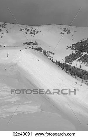 Snow covered mountainside in Vail, Colorado View Large Photo Image Stock Image - Snow covered mountainside in Vail, Colorado . Fotosearch