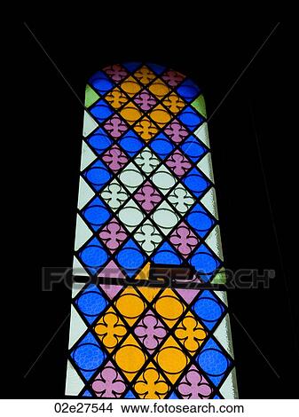 Stained glass window in Rhodes Greece View Large Photo Image Picture - Stained glass window in Rhodes Greece. Fotosearch