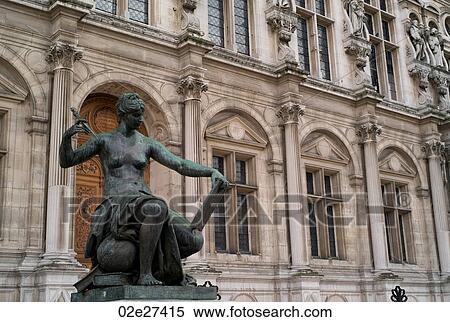 Statue in Paris France View Large Photo Image Stock Photography - Statue in Paris France. Fotosearch