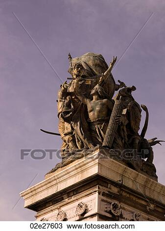 Statue in Rome Italy View Large Photo Image Stock Image - Statue in Rome Italy. Fotosearch