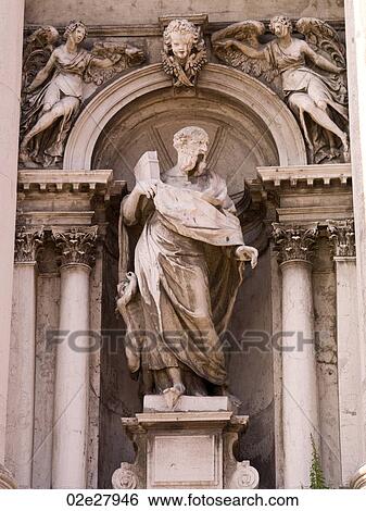 Statue in Venice View Large Photo Image Stock Photograph - Statue in Venice. Fotosearch