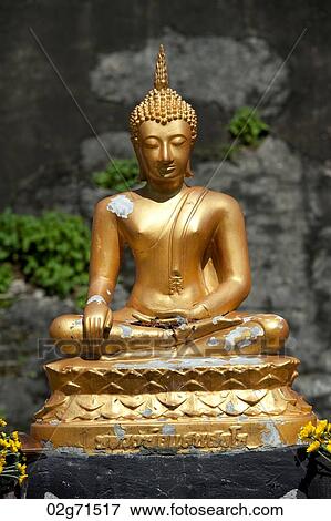 Statue of Buddha at Wat Chedi Luang, Chiang Mai, Thailand View Large Photo Image Stock Photo - Statue of Buddha at Wat Chedi Luang, Chiang Mai, Thailand. Fotosearch
