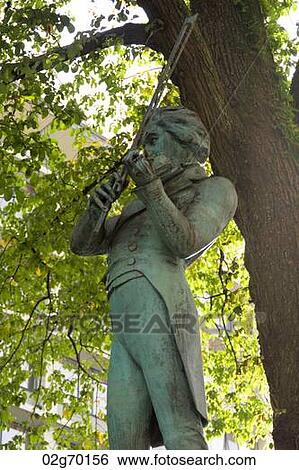 Statue of violinist Ole Bull, Bergen, Norway View Large Photo Image Stock Photograph - Statue of violinist Ole Bull, Bergen, Norway. Fotosearch