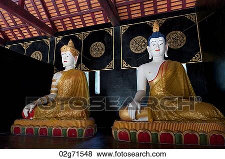 Statues of Buddha in Wat Chedi Luang, Chiang Mai, Thailand View Large Photo Image Stock Photo - Statues of Buddha in Wat Chedi Luang, Chiang Mai, Thailand. Fotosearch