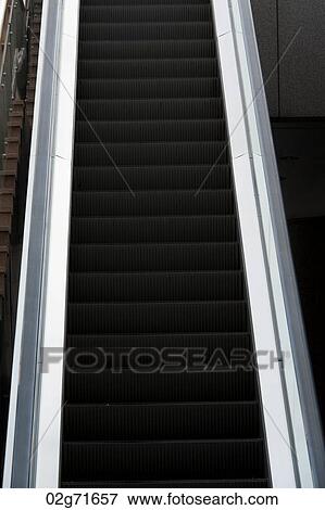 Steps of an escalator, Binhai, Tianjin, China View Large Photo Image Stock Photo - Steps of an escalator, Binhai, Tianjin, China. Fotosearch