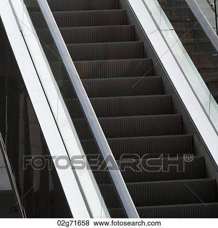 Steps of an escalator, Binhai, Tianjin, China View Large Photo Image Stock Photo - Steps of an escalator, Binhai, Tianjin, China. Fotosearch
