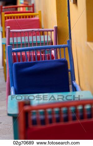 Study chairs at a store, Pisac, Sacred Valley, Cusco Region, Peru View Large Photo Image Stock Photo - Study chairs at a store, Pisac, Sacred Valley, Cusco Region, Peru. Fotosearch