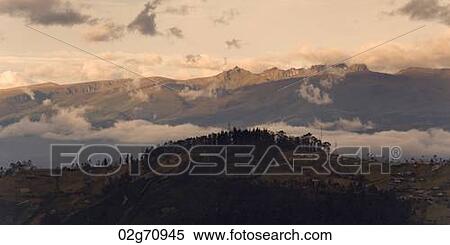 Sunlight falling over mountains, Quito, Ecuador View Large Photo Image Stock Photography - Sunlight falling over mountains, Quito, Ecuador. Fotosearch