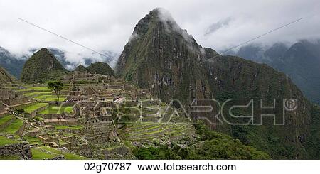 The Lost City of The Incas, Machu Picchu, Cusco Region, Peru View Large Photo Image Stock Photo - The Lost City of The Incas, Machu Picchu, Cusco Region, Peru. Fotosearch