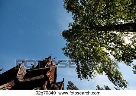 The Stave Church in Norsk Folkemuseum, Bygdoy, Oslo, Norway View Large Photo Image Stock Image - The Stave Church in Norsk Folkemuseum, Bygdoy, Oslo, Norway. Fotosearch