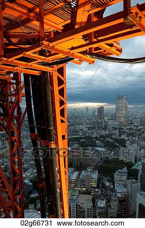 Tokyo city viewed from Tokyo Tower, Japan View Large Photo Image Stock Image - Tokyo city viewed from Tokyo Tower, Japan. Fotosearch