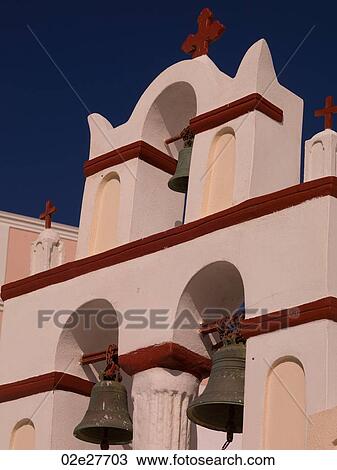 Top of church in Santorini Greece View Large Photo Image Stock Image - Top of church in Santorini Greece. Fotosearch