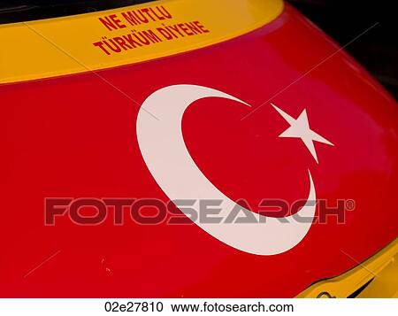 Turkish Flag View Large Photo Image Stock Image - Turkish Flag. Fotosearch