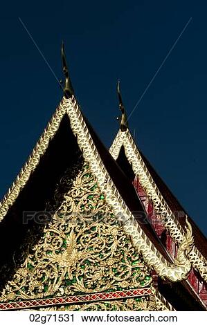 Stock Image - Wat Phrathat Doi Suthep, Chiang Mai, Thailand. Fotosearch