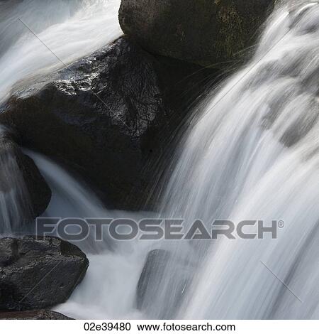 Waterfall detail View Large Photo Image Stock Image - Waterfall detail. Fotosearch