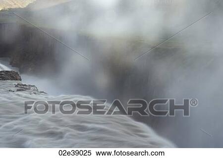 Waterfall over a cliff View Large Photo Image Stock Photography - Waterfall over a cliff. Fotosearch