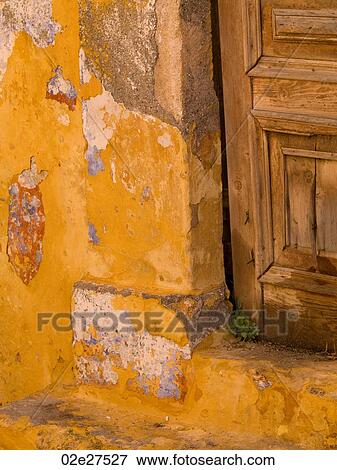 Weathered wall in Rhodes Greece View Large Photo Image Stock Photo - Weathered wall in Rhodes Greece. Fotosearch