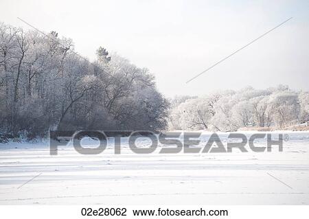 Winnipeg, Winter Frost View Large Photo Image Stock Image - Winnipeg, Winter Frost. Fotosearch