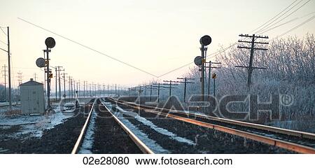 Stock Image - Winnipeg, Winter Frost. Fotosearch