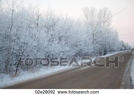 Winnipeg, Winter Frost View Large Photo Image Stock Image - Winnipeg, Winter Frost. Fotosearch
