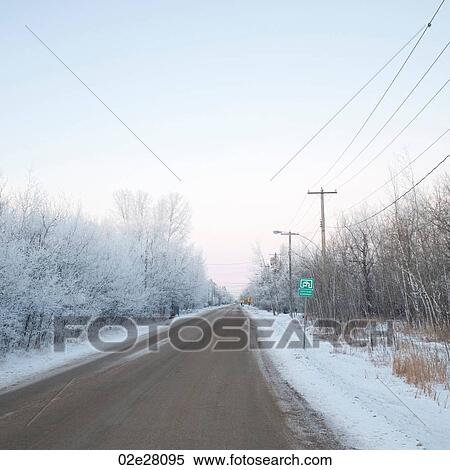 Winnipeg, Winter Frost View Large Photo Image Stock Photography - Winnipeg, Winter Frost. Fotosearch