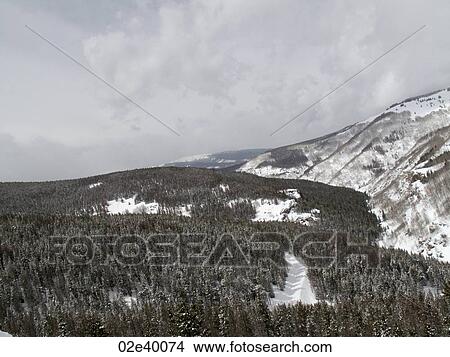 Winter landscape in Vail, Colorado View Large Photo Image Picture - Winter landscape in Vail, Colorado. Fotosearch