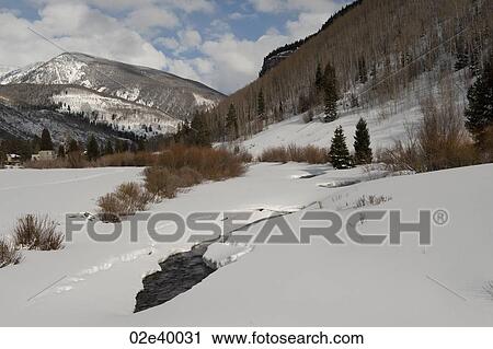 Winter landscape in Vail, Colorado View Large Photo Image Stock Image - Winter landscape in Vail, Colorado. Fotosearch