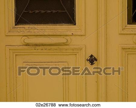 Yellow door in Mykonos Greece View Large Photo Image Stock Photo - Yellow door in Mykonos Greece. Fotosearch